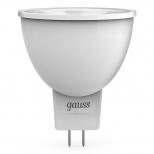 лампа светодиодная GAUSS 3Вт GU4 LED 290ЛМ 3000K MR11 спот - фото в каталоге Максидом