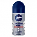 дезодорант мужской NIVEA MEN Серебряная защита, 50 мл, ролик - фото в каталоге Максидом