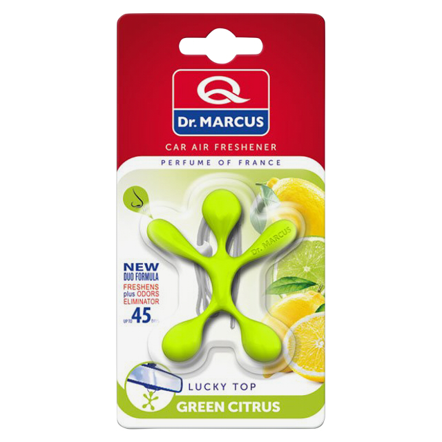 ароматизатор DR.MARCUS Lucky Top Green Citrus