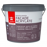 краска акрилатная фасадная TIKKURILA Facade Acrylate база С 5л бесцветная, арт.700012345 - фото в каталоге Максидом