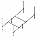 каркас для ванны АКВАТЕК Ника 170 см - фото в каталоге Максидом