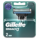 кассеты GILLETTE Mach 3 2шт - фото в каталоге Максидом