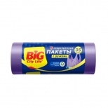 пакеты для мусора BIG CITY 35л 50х70см 9,5мкм 30шт с ручками - фото в каталоге Максидом