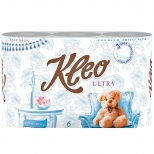 бумага туалетная KLEO Ultra 6 шт./уп. 3-сл, 168 листов, без аромата бумага туалетная KLEO Ultra 6 шт./уп. 3-сл, 168 листов, без аромата - фото в каталоге Максидом