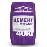 смесь цементная GUTE М400Д20 ЦЕМ III/А 32,5 40кг - фото в каталоге Максидом
