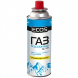 газ универсальный ECOS GC-220 всесезонный цанговый 220г газ универсальный ECOS GC-220 всесезонный цанговый 220г - фото в каталоге Максидом