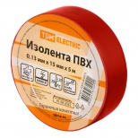 изолента TDM 0,13х15мм красная 5м - фото в каталоге Максидом