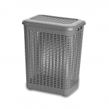 корзина для белья GENSINI Rattan 37,5x26,5x47см 30л пластик в ассортименте корзина для белья GENSINI Rattan 37,5x26,5x47см 30л пластик в ассортименте - фото в каталоге Максидом