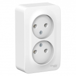 розетка 2 поста SYSTEME ELECTRIC Blanca б/з б/ш 16А 250В белый розетка 2 поста SYSTEME ELECTRIC Blanca б/з б/ш 16А 250В белый - фото в каталоге Максидом