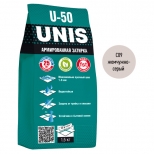 затирка для швов UNIS U-50 армир. 1-6мм 1,5кг жемчужно-серая - фото в каталоге Максидом