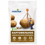 удобрение органоминеральное для картофеля FERTIKA ЭкоМакс Картофельное 2,5кг гранулы - фото в каталоге Максидом
