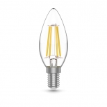 лампа GAUSS Basic Filament 5,5Вт Е14 LED 530Лм 4100К 3шт свеча лампа GAUSS Basic Filament 5,5Вт Е14 LED 530Лм 4100К 3шт свеча - фото в каталоге Максидом