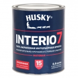 краска акриловая HUSKY INTERIO 7 для стен и потолков база С 0,9л, арт. 32238 краска акриловая HUSKY INTERIO 7 для стен и потолков база С 0,9л, арт. 32238 - фото в каталоге Максидом