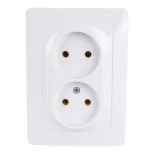 розетка 2 поста SYSTEME ELECTRIC Blanca б/з б/ш 16А 250В белый розетка 2 поста SYSTEME ELECTRIC Blanca б/з б/ш 16А 250В белый - фото в каталоге Максидом