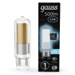лампа светодиодная GAUSS 5,5Вт G9 LED 500Лм 4100K капсула - фото в каталоге Максидом