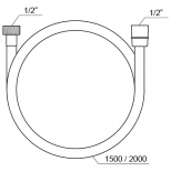 шланг душевой RAVAK SatinFlex 200см 913.02 ПВХ хром шланг душевой RAVAK SatinFlex 200см 913.02 ПВХ хром - фото в каталоге Максидом