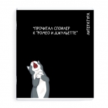 тетрадь Литература 48 л А5+ 60 г/кв.м линейка мягкий переплёт скоба тетрадь Литература 48 л А5+ 60 г/кв.м линейка мягкий переплёт скоба - фото в каталоге Максидом