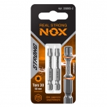 бита NOX TORX30 50мм torsion 2шт - фото в каталоге Максидом