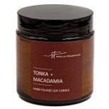 свеча в банке STELLA FRAGRANCE Tonka Macadamia 6х6,5см 30ч/г ароматизированная - фото в каталоге Максидом