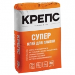 клей плиточный КРЕПС Супер 25кг - фото в каталоге Максидом