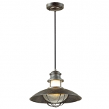 светильник уличный подвесной ODEON LIGHT Dante 60Вт коричневый - фото в каталоге Максидом